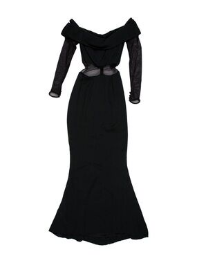 Vera Wang | Dresses | Vera Wang Scalloped Lace Gown | Poshmark
